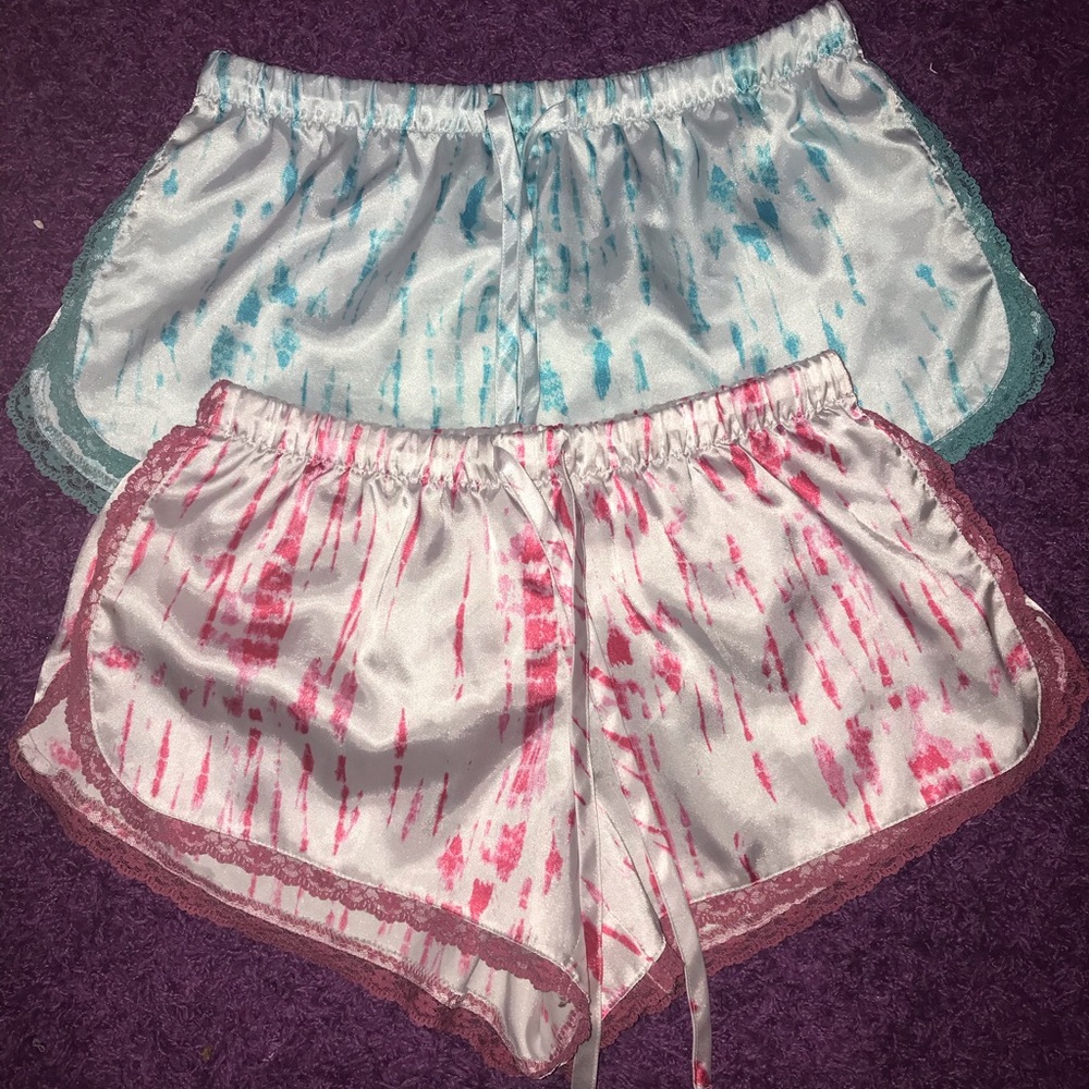 Jasmine Ginger 2 PC Silk Short Pajama Set